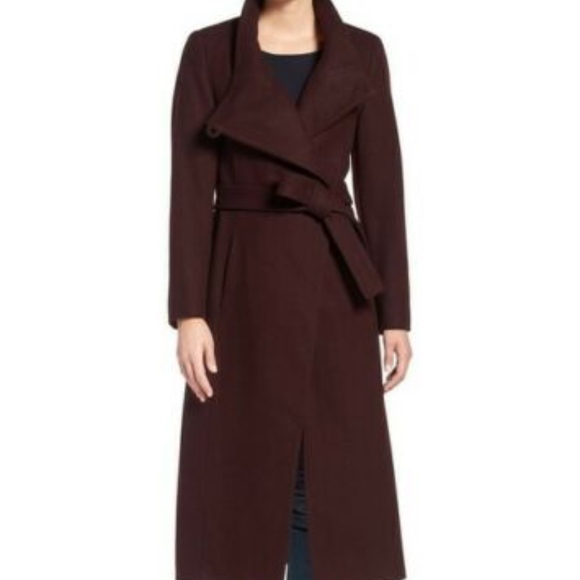 Kenneth Cole Jackets & Blazers - ❌SOLD❌Kenneth Cole burgundy maxi coat ** FINAL PRICE